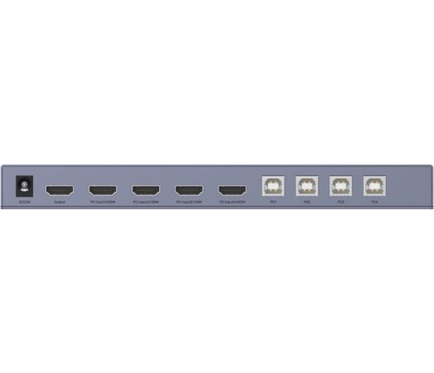 Unitek Przełącznik KVM 4K HDMI 2.0 4-in 1-out +USB - 1083773 - zdjęcie 6
